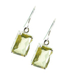 Lemon-Quartz-American-Charlotte-Solitaire-Dangle-Yellow-92.5-Silver-Earring