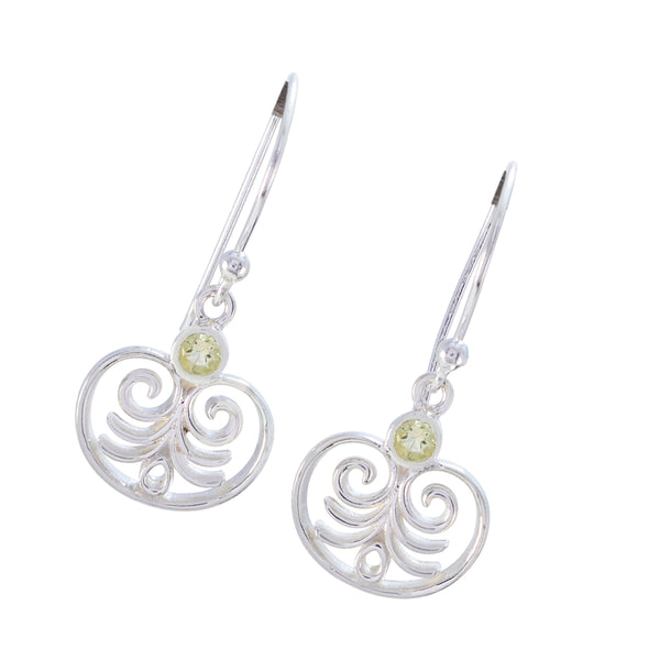 Lemon-Quartz-Japanese-Claire-Solitaire-Dangle-Yellow-925-Sterling-Silver-Earring