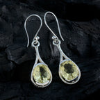 Lemon-Quartz-Turkish-Clara-Solitaire-Dangle-Yellow-925-Sterling-Silver-Earring