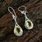 Lemon-Quartz-Turkish-Clara-Solitaire-Dangle-Yellow-925-Sterling-Silver-Earring