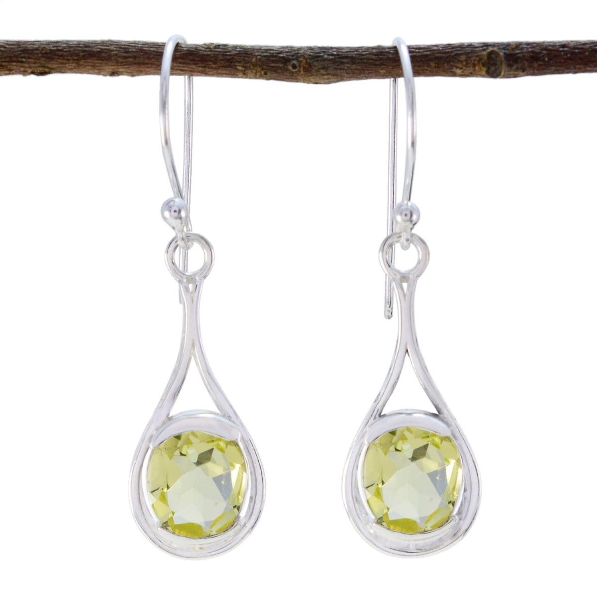 Lemon-Quartz-Turkish-Clara-Solitaire-Dangle-Yellow-925-Sterling-Silver-Earring