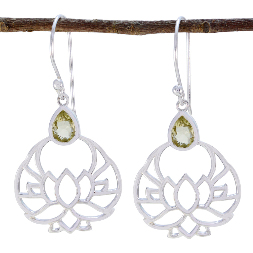 Lemon-Quartz-Middle-Eastern-Elena-Solitaire-Dangle-Yellow-Silver-Earring
