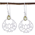 Lemon-Quartz-Middle-Eastern-Elena-Solitaire-Dangle-Yellow-Silver-Earring