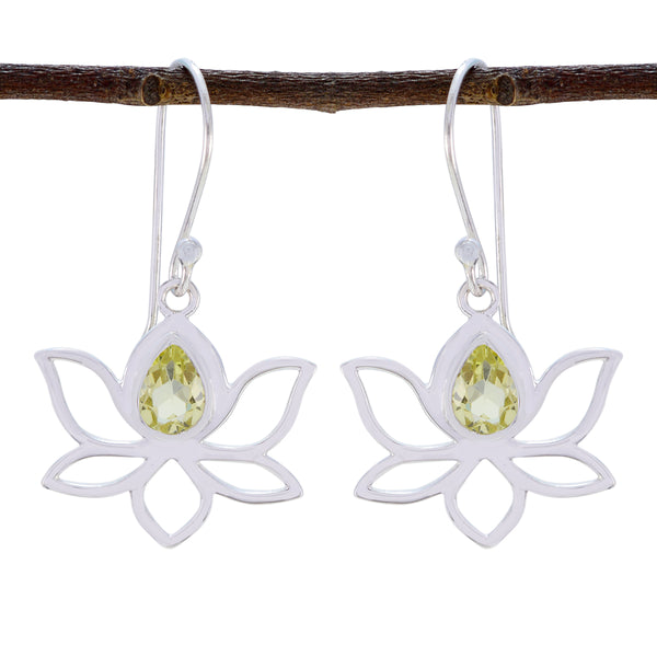 Lemon-Quartz-Australian-Ella-Solitaire-Dangle-Yellow-Sterling-Silver-Earring