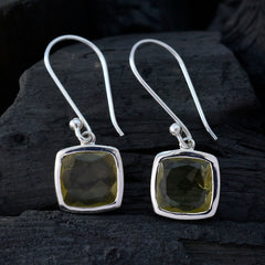 Lemon-Quartz-French-Emily-Solitaire-Dangle-Yellow-Silver-Earring