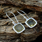Lemon-Quartz-French-Emily-Solitaire-Dangle-Yellow-Silver-Earring