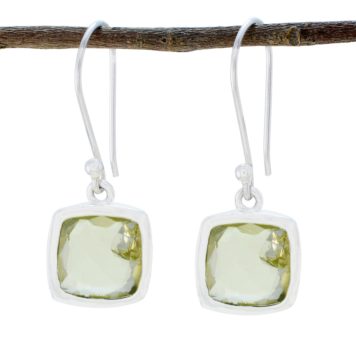 Lemon-Quartz-French-Emily-Solitaire-Dangle-Yellow-Silver-Earring
