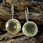 Lemon-Quartz-Mexican-Giulia-Solitaire-Dangle-Yellow-925-Silver-Earring