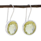 Lemon-Quartz-Mexican-Giulia-Solitaire-Dangle-Yellow-925-Silver-Earring
