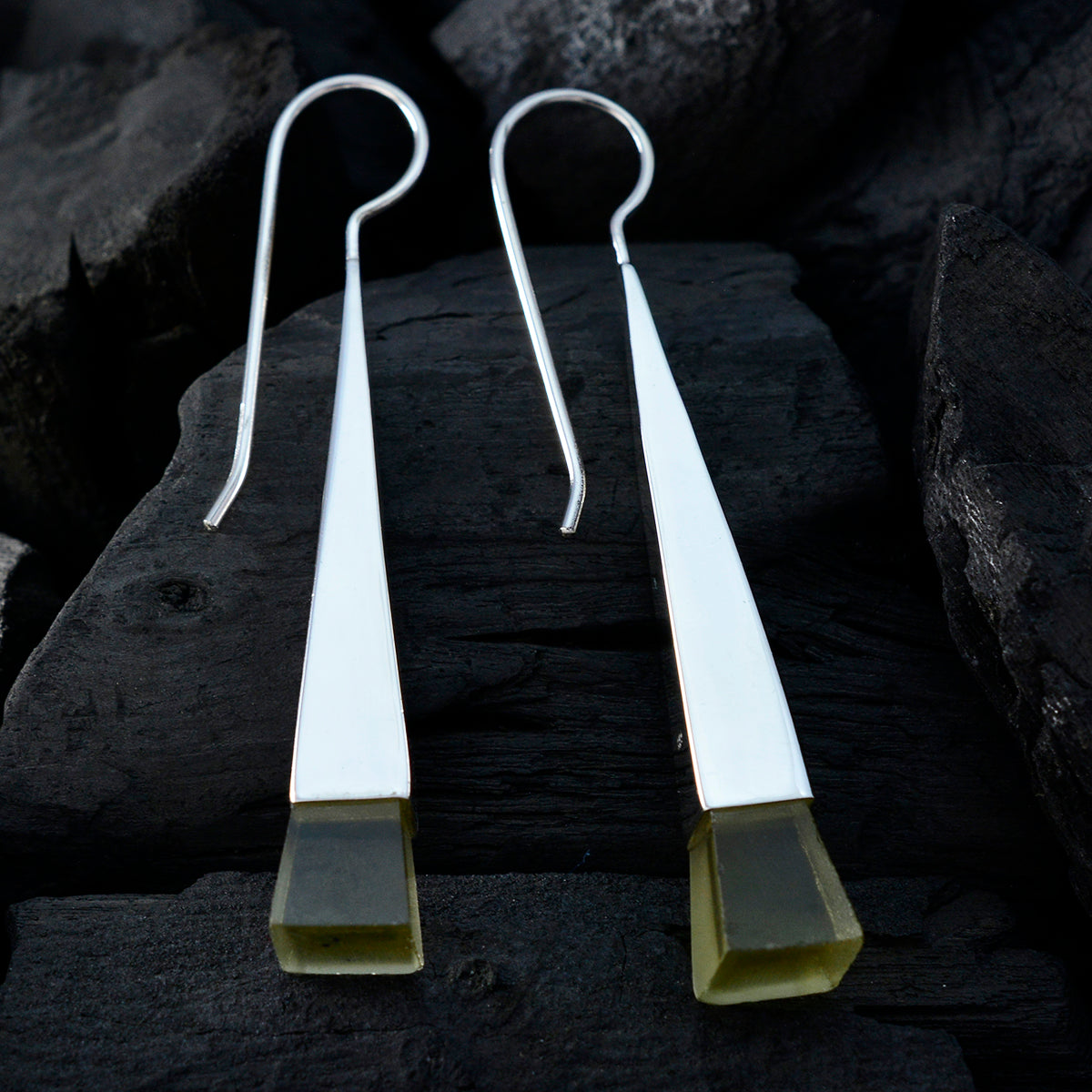 Lemon-Quartz-Egyptian-Genesis-Solitaire-Dangle-Yellow-925-Silver-Earring