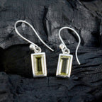 Lemon-Quartz-Japanese-Luna-Solitaire-Dangle-Yellow-925-Sterling-Silver-Earring