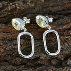 Lemon-Quartz-American-Giulia-Solitaire-Stud-Yellow-Silver-Earring