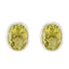 Lemon-Quartz-Latin-American-Inès-Solitaire-Stud-Yellow-Sterling-Silver-Earring