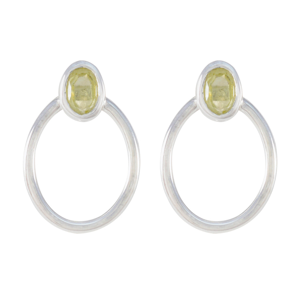 Lemon-Quartz-German-Sarah-Solitaire-Stud-Yellow-Sterling-Silver-Earring