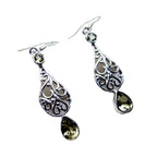 Lemon-Quartz-Russian-Isla-multiple-Dangle-Yellow-925-Sterling-Silver-Earring