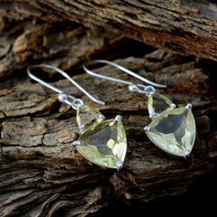 Lemon-Quartz-African-Aiko-multiple-Dangle-Yellow-925-Silver-Earring