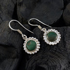 Malachite-Middle-Eastern-Renata-multiple-Dangle-Green-Silver-Earring