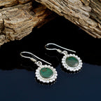Malachite-Middle-Eastern-Renata-multiple-Dangle-Green-Silver-Earring