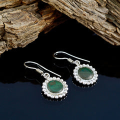 Malachite-Middle-Eastern-Renata-multiple-Dangle-Green-Silver-Earring