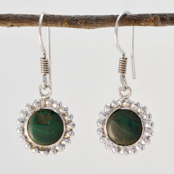 Malachite-Middle-Eastern-Renata-multiple-Dangle-Green-Silver-Earring