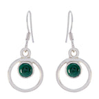 Malachite-Korean-Katarina-multiple-Dangle-Green-925-Sterling-Silver-Earring
