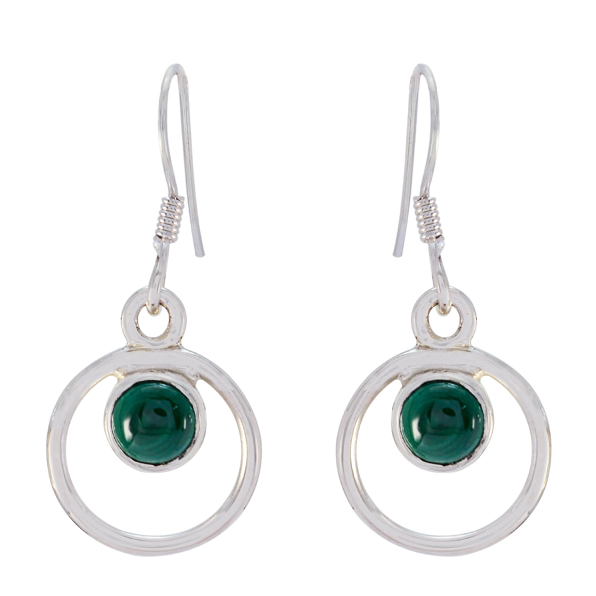 Malachite-Korean-Katarina-multiple-Dangle-Green-925-Sterling-Silver-Earring