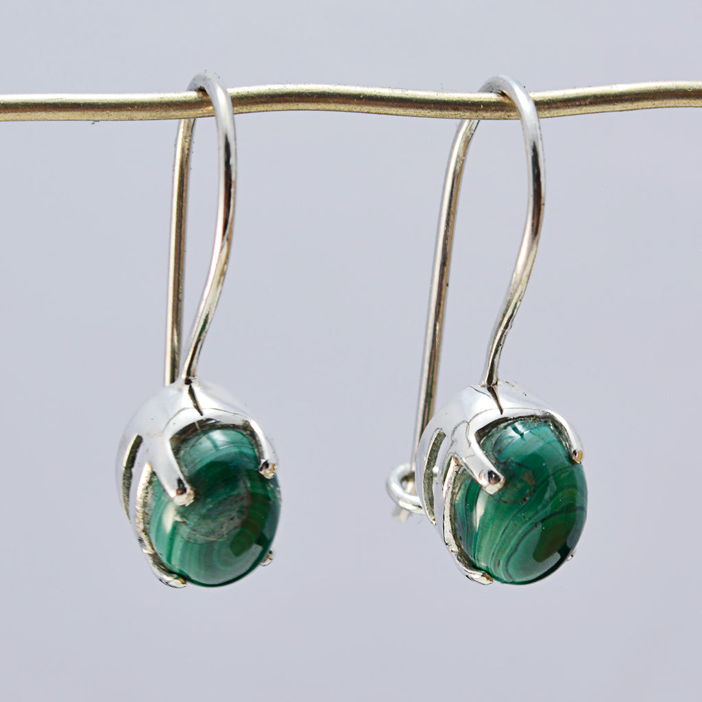 Malachite-Middle-Eastern-Layla-multiple-Dangle-Green-92.5-Silver-Earring