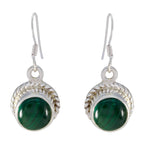Malachite-Latin-American-Lily-multiple-Dangle-Green-Sterling-Silver-Earring