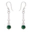 Malachite-German-Lucy-multiple-Dangle-Green-925-Sterling-Silver-Earring