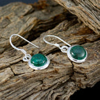 Malachite-African-Luna-Solitaire-Dangle-Green-Sterling-Silver-Earring