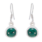 Malachite-African-Luna-Solitaire-Dangle-Green-Sterling-Silver-Earring