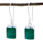Malachite-Turkish-Nella-Solitaire-Dangle-Green-925-Silver-Earring