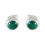 Malachite-Australian-Pauline-Solitaire-Stud-Green-925-Silver-Earring