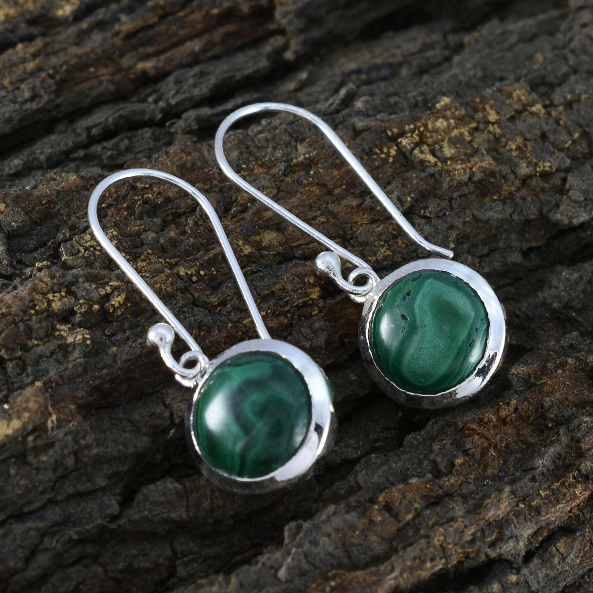 Malachite-Australian-Charlotte-multiple-Dangle-Green-925-Silver-Earring
