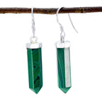 Malachite-Spanish-Penelope-multiple-Dangle-Green-Silver-Earring