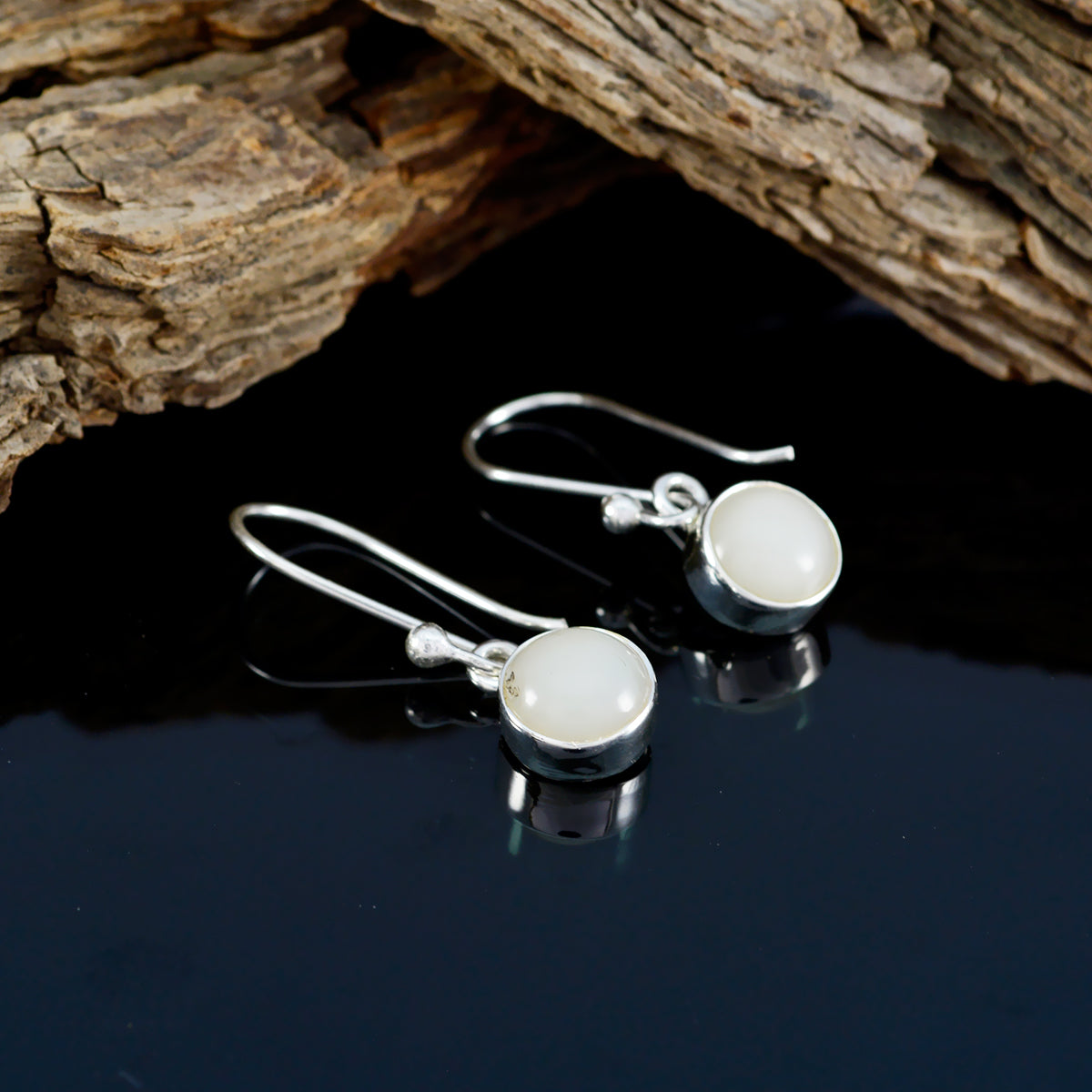 Moonstone-Latin-American-Riley-multiple-Dangle-White-925-Sterling-Silver-Earring