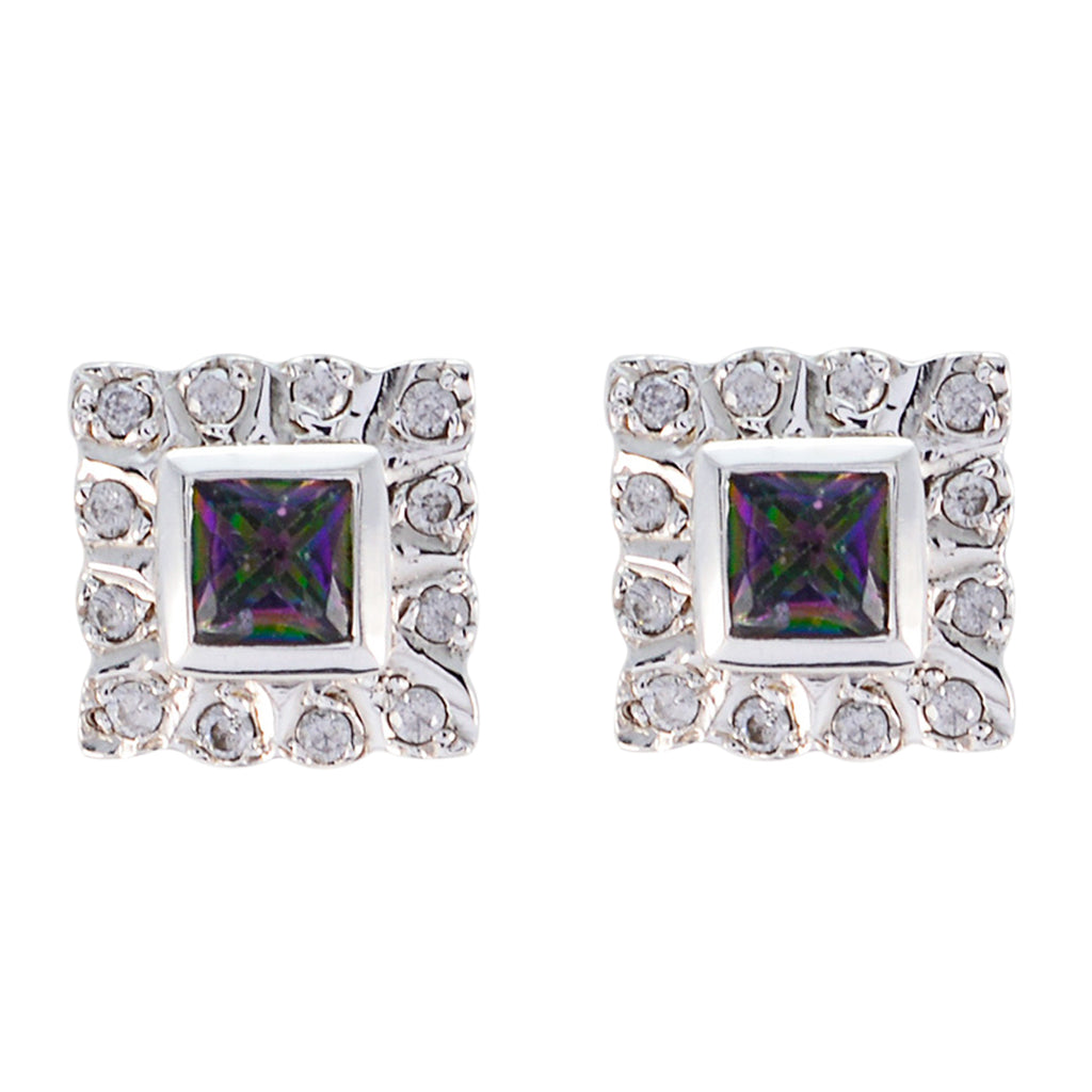 Mystic-Quartz-French-Sarah-multiple-Stud-multicolor-925-Sterling-Silver-Earring