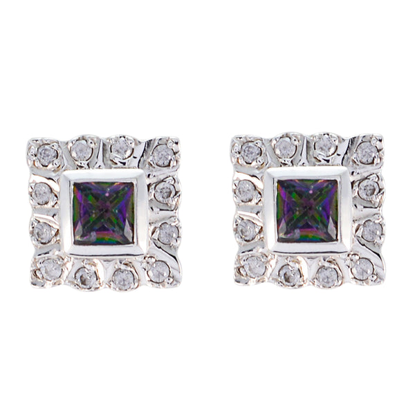 Mystic-Quartz-French-Sarah-multiple-Stud-multicolor-925-Sterling-Silver-Earring