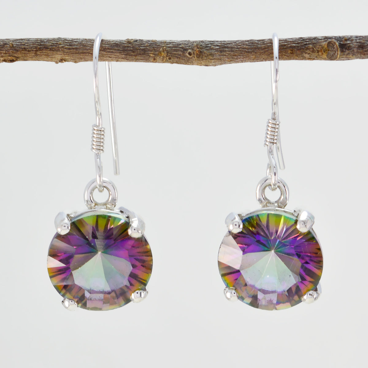 Mystic-Quartz-Egyptian-Sophia-multiple-Dangle-multicolor-925-Sterling-Silver-Earring