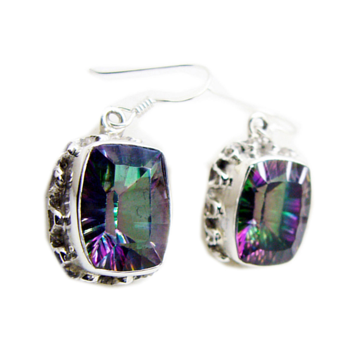 Mystic-Quartz-French-Rina-multiple-Dangle-multicolor-925-Sterling-Silver-Earring