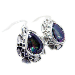 Mystic-Quartz-African-Emi-multiple-Dangle-multicolor-Sterling-Silver-Earring