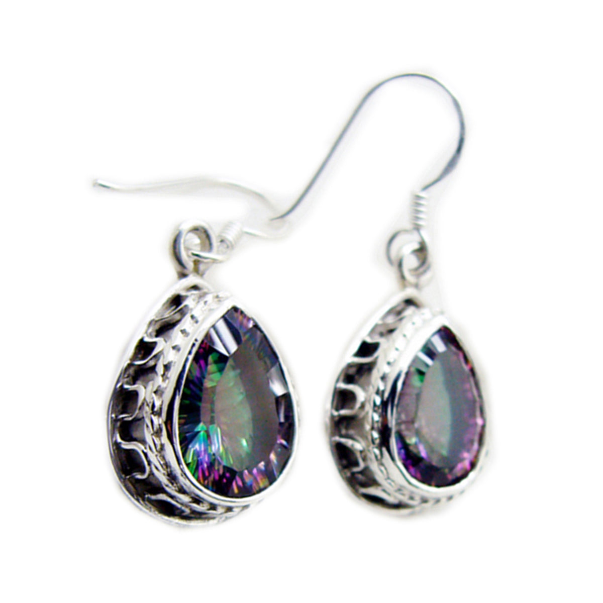 Mystic-Quartz-Egyptian-Hana-multiple-Dangle-multicolor-925-Sterling-Silver-Earring