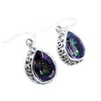 Mystic-Quartz-Korean-Hina-multiple-Dangle-multicolor-Sterling-Silver-Earring