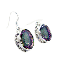 Mystic-Quartz-Russian-Rina-multiple-Dangle-multicolor-925-Sterling-Silver-Earring