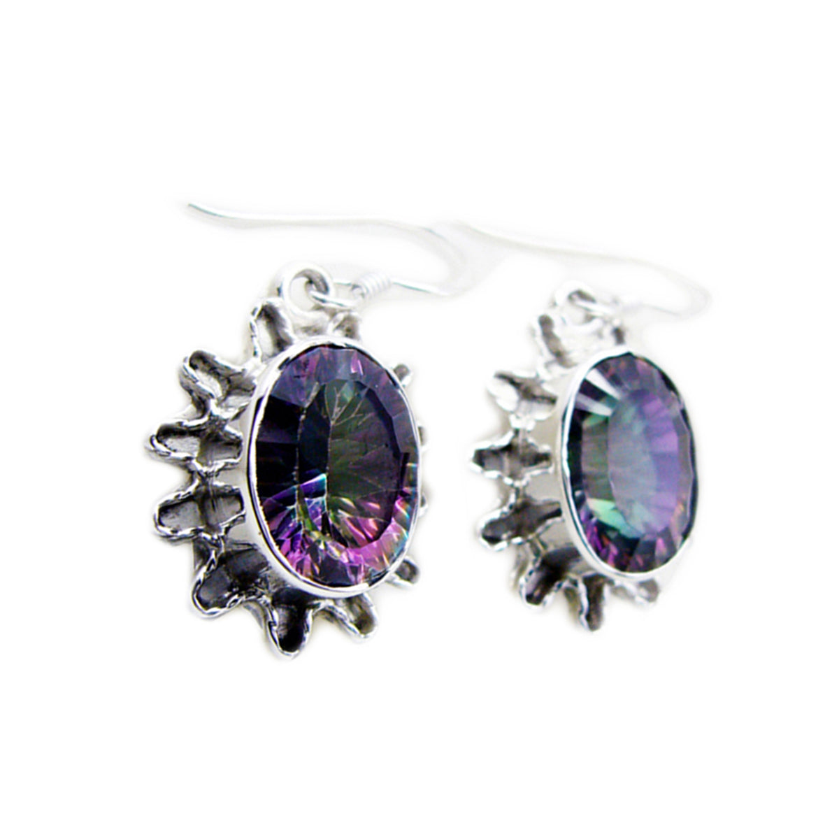 Mystic-Quartz-Korean-Wen-multiple-Dangle-multicolor-92.5-Silver-Earring