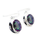 Mystic-Quartz-Turkish-Yan-multiple-Dangle-multicolor-Silver-Earring