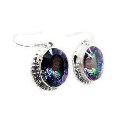Mystic-Quartz-German-Naomi-multiple-Dangle-multicolor-925-Silver-Earring