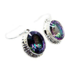 Mystic-Quartz-German-Naomi-multiple-Dangle-multicolor-925-Silver-Earring