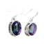 Mystic-Quartz-African-Nari-multiple-Dangle-multicolor-92.5-Silver-Earring