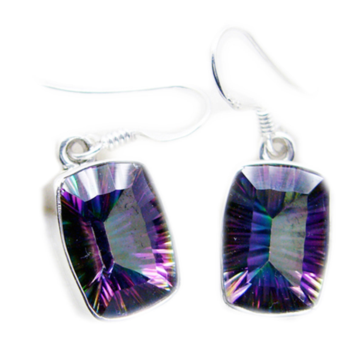 Mystic-Quartz-French-Ana-multiple-Dangle-multicolor-925-Silver-Earring